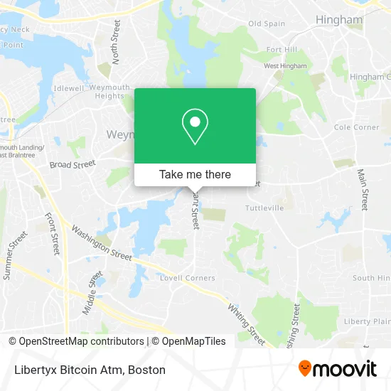 Libertyx Bitcoin Atm map