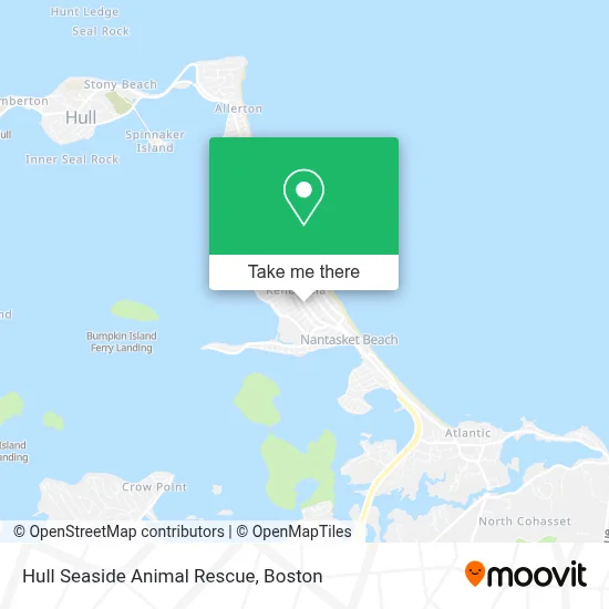 Hull Seaside Animal Rescue map