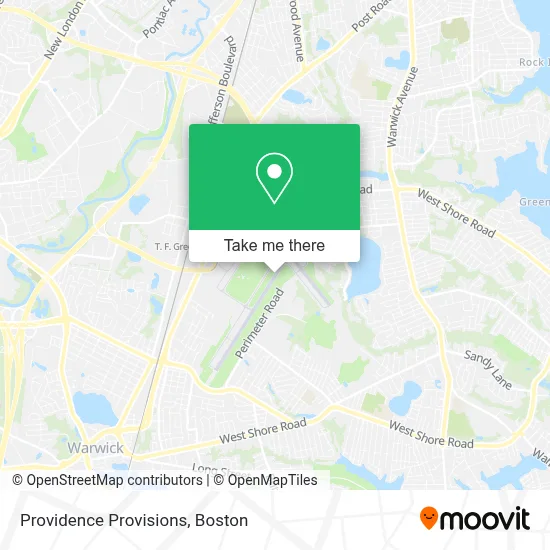 Providence Provisions map