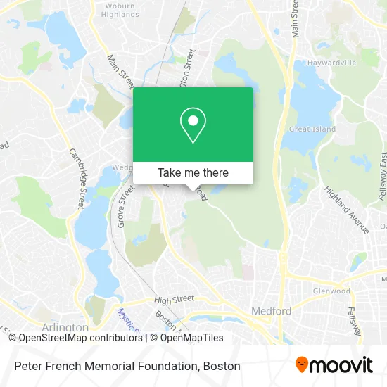 Peter French Memorial Foundation map