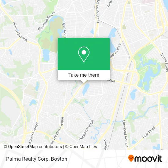 Palma Realty Corp map