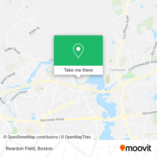 Reardon Field map