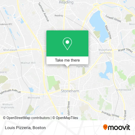 Louis Pizzeria map
