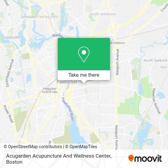 Acugarden Acupuncture And Wellness Center map