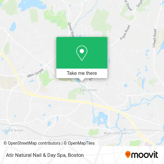 Atir Natural Nail & Day Spa map