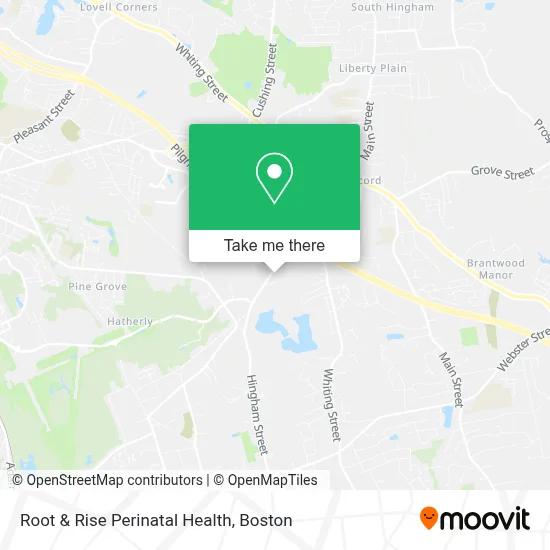 Root & Rise Perinatal Health map