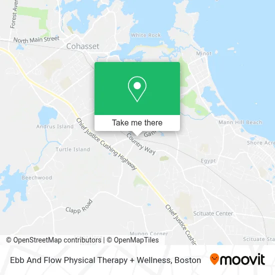 Ebb And Flow Physical Therapy + Wellness map
