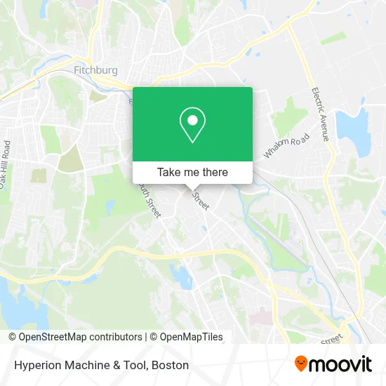 Hyperion Machine & Tool map