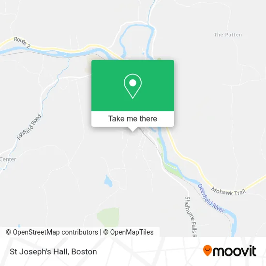 St Joseph's Hall map