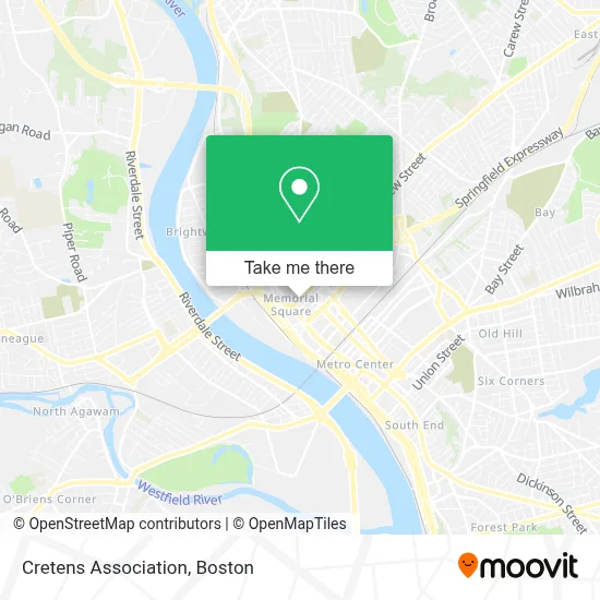 Cretens Association map