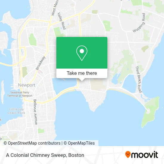 A Colonial Chimney Sweep map