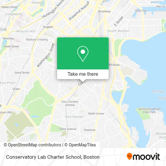 Conservatory Lab Charter School map
