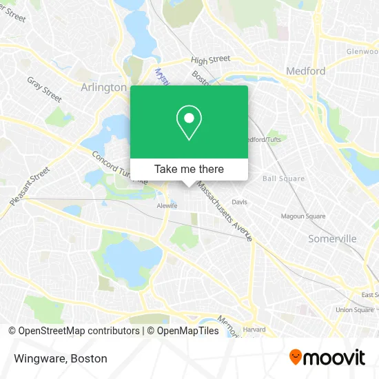 Wingware map