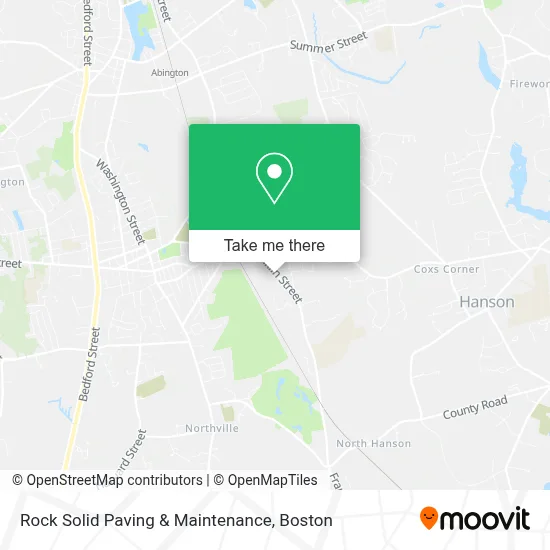 Rock Solid Paving & Maintenance map