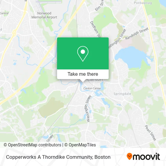 Copperworks A Thorndike Community map