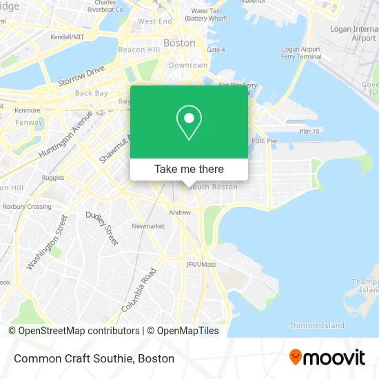 Common Craft Southie map