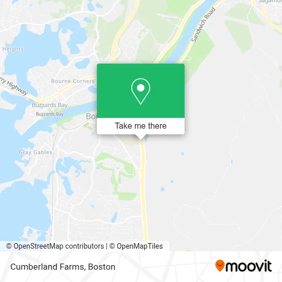 Cumberland Farms map