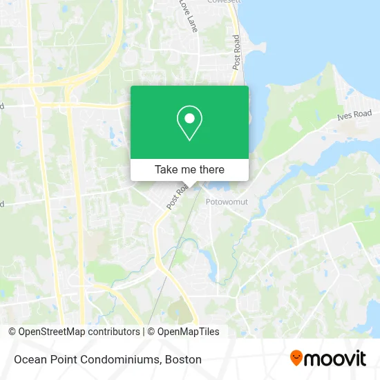 Ocean Point Condominiums map