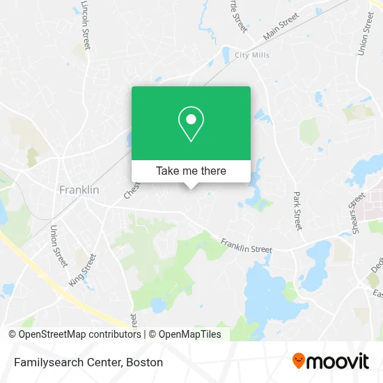 Familysearch Center map