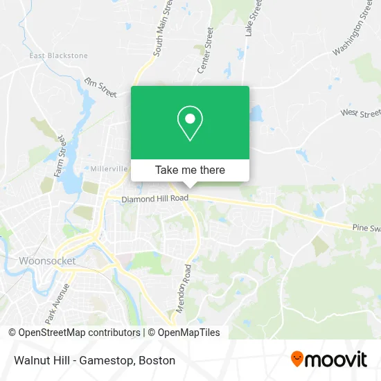 Walnut Hill - Gamestop map