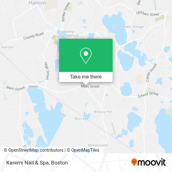 Karen's Nail & Spa map