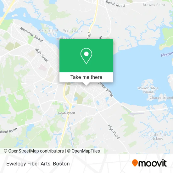 Ewelogy Fiber Arts map