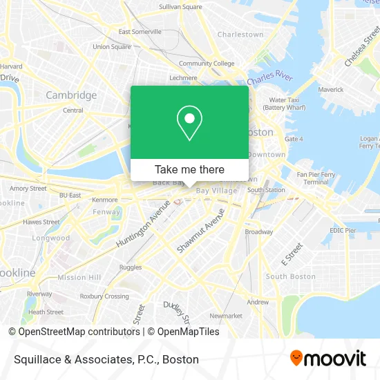 Squillace & Associates, P.C. map