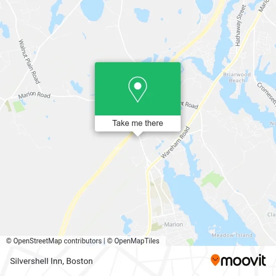 Silvershell Inn map