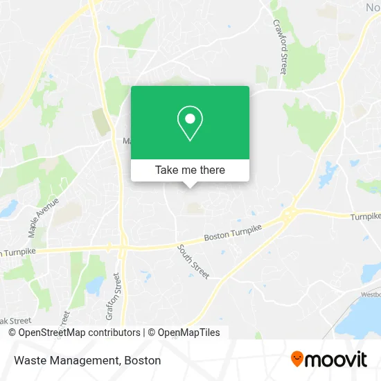 Waste Management map