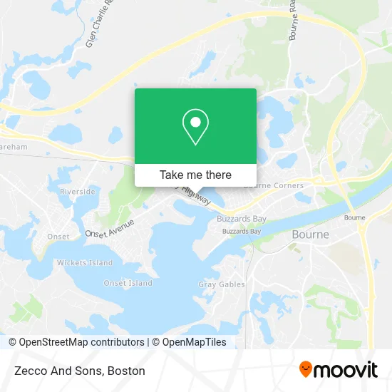 Zecco And Sons map