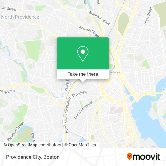 Providence City map