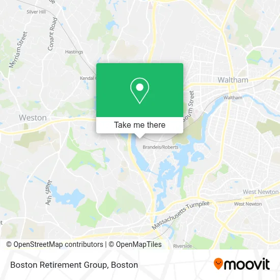 Boston Retirement Group map