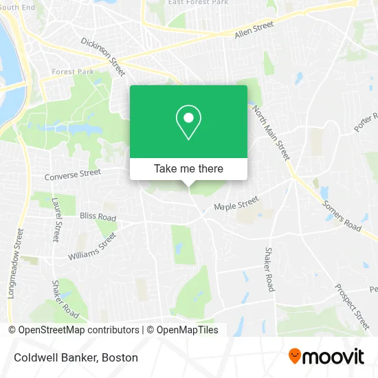 Coldwell Banker map