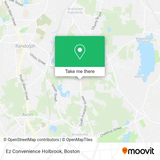 Ez Convenience Holbrook map