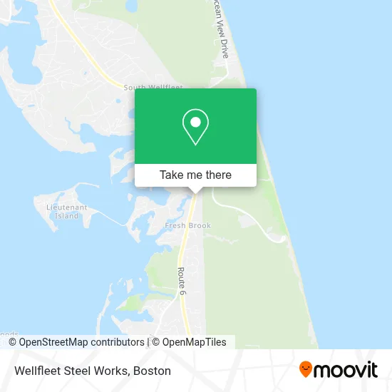 Wellfleet Steel Works map