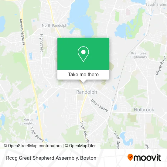 Rccg Great Shepherd Assembly map
