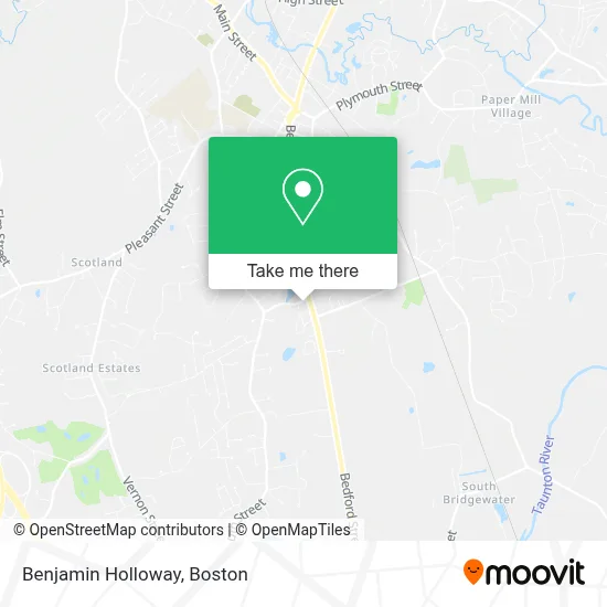 Benjamin Holloway map