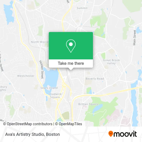 Ava's Artistry Studio map