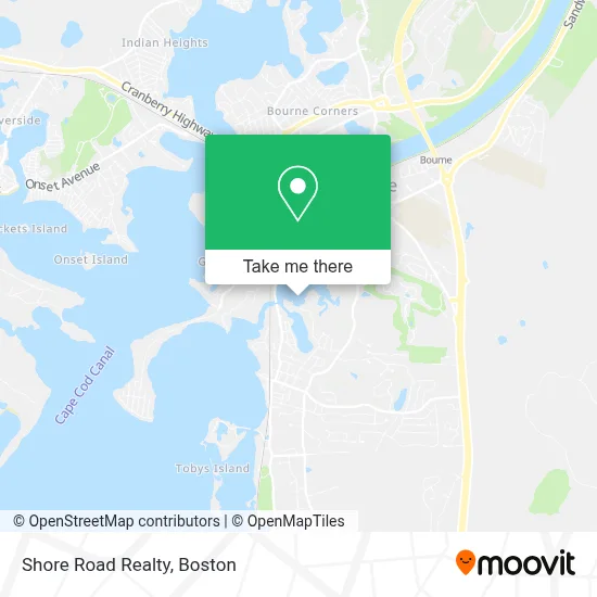 Shore Road Realty map