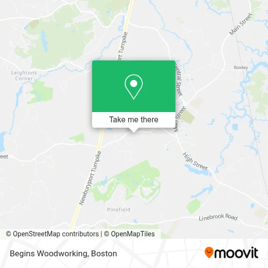 Begins Woodworking map