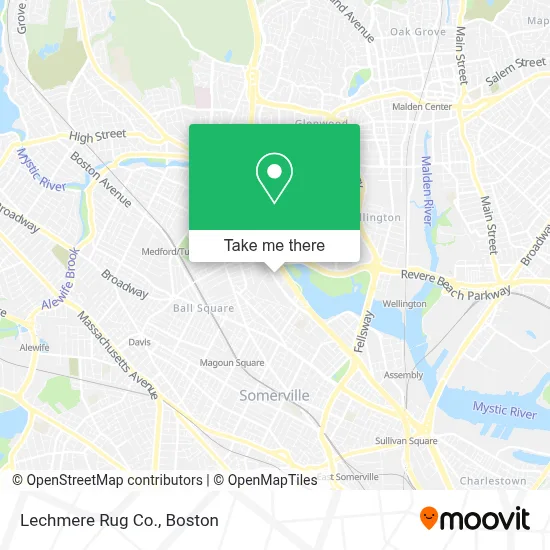Lechmere Rug Co. map