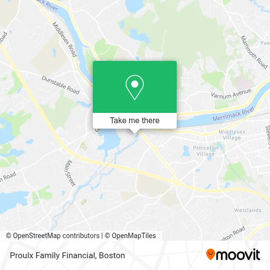 Proulx Family Financial map