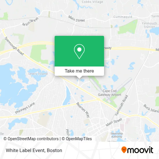 White Label Event map