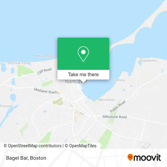 Bagel Bar map
