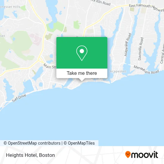 Heights Hotel map