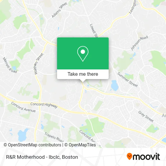 R&R Motherhood - Ibclc map