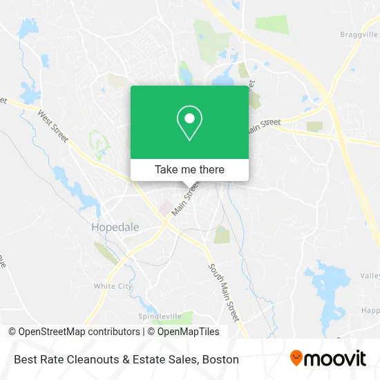 Best Rate Cleanouts & Estate Sales map