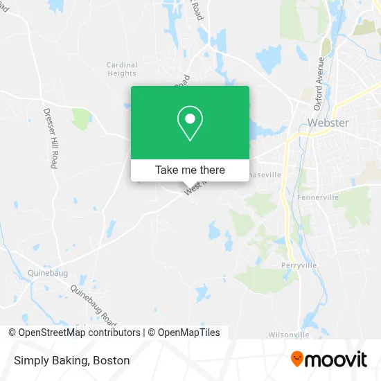 Simply Baking map