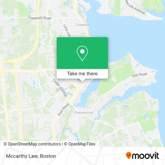 Mccarthy Law map