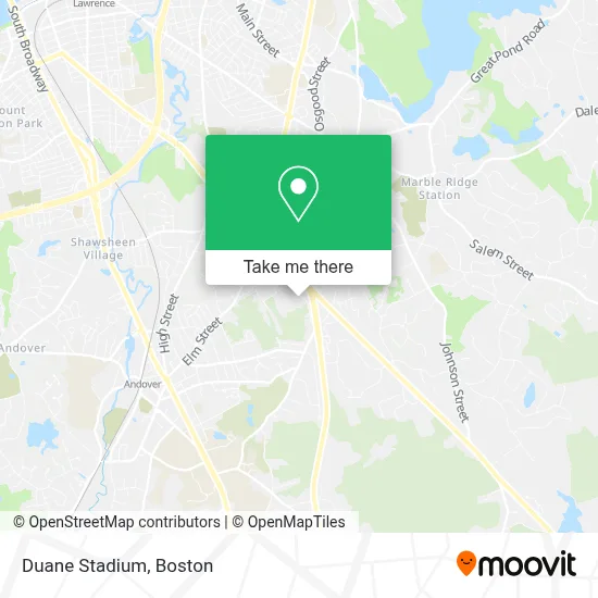 Duane Stadium map